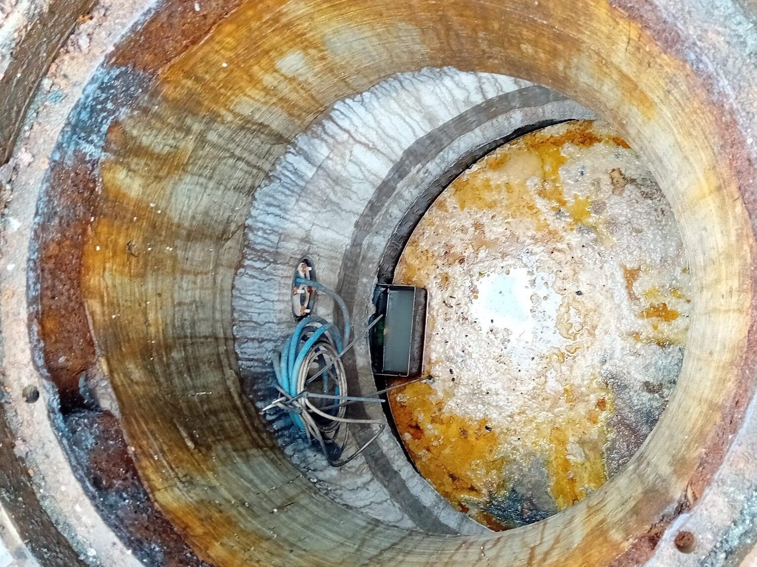 Fettabscheider von der Reinigung