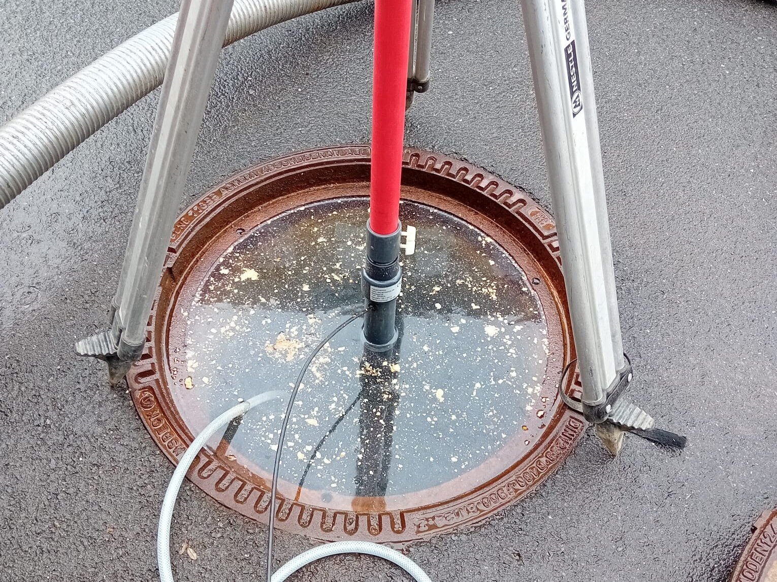 Reinigung Fettabscheider zur Generalinspektion