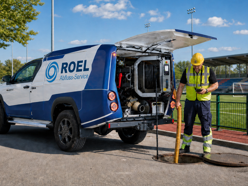 MicroKombi Roel für Kanalreinigung und Rohrreinigung in Tiefgaragen